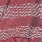 Kavalkade Coperta Antimosche Stripe Bordeaux