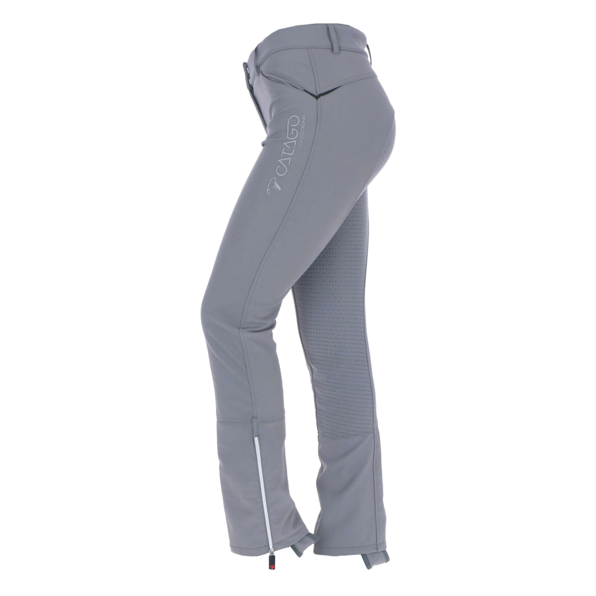 Catago Pantaloni Jodhpur Solrun Softshell Grigio