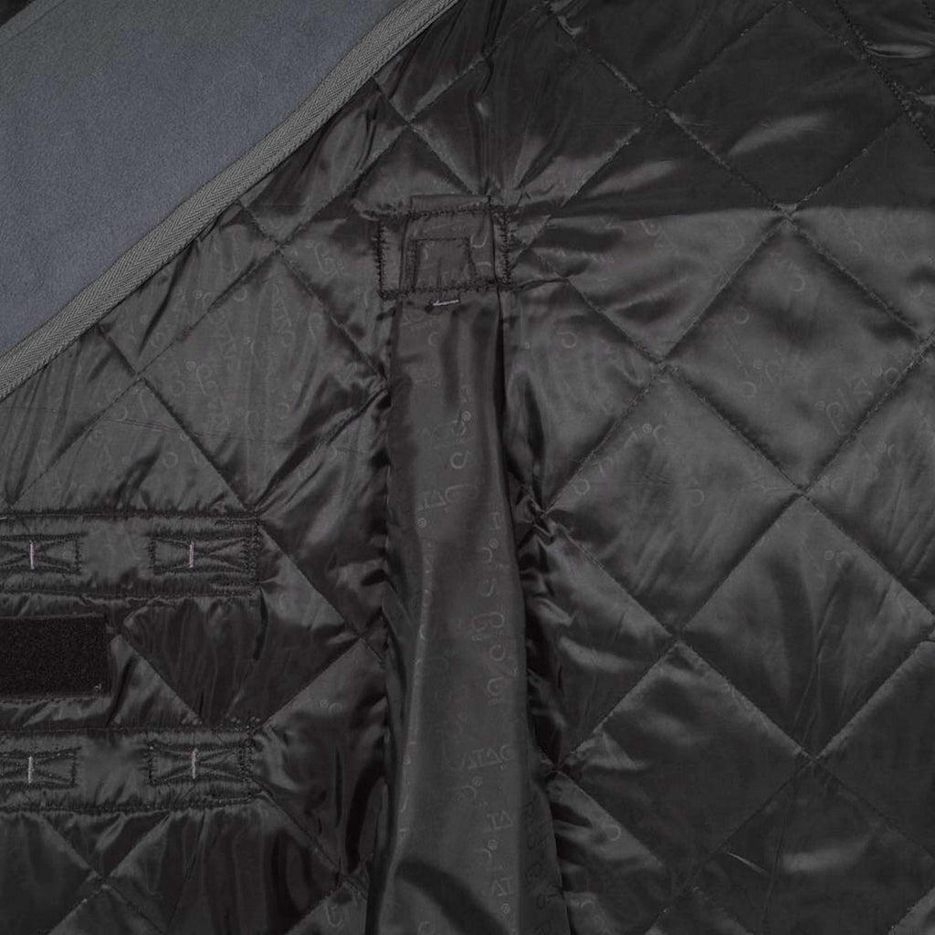 Catago Coperta da scuderia 100g Nero/Grigio