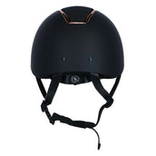 BR Casco da equitazione Omega Painted Glitter Nero/Rosa