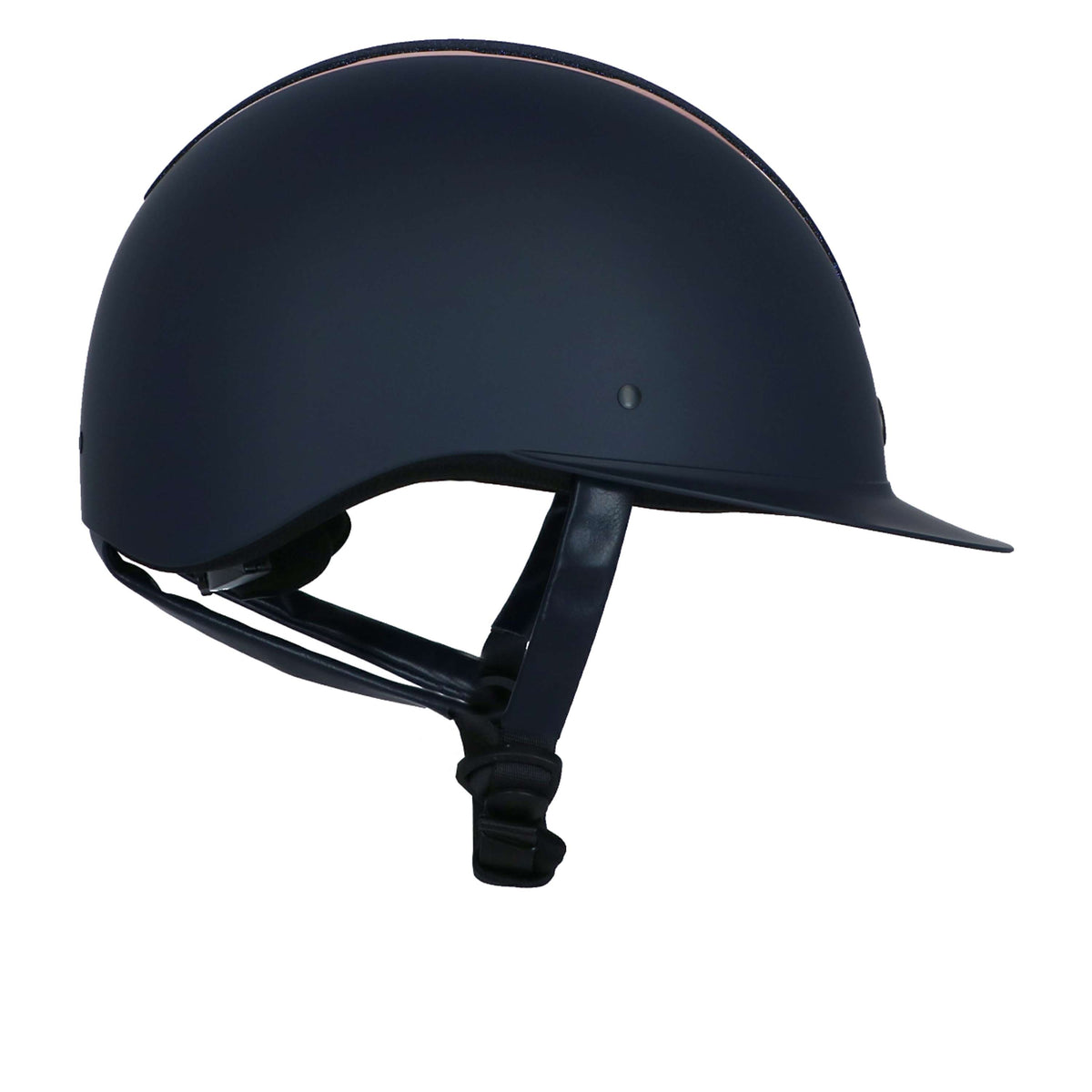 BR Casco da equitazione Omega Painted Glitter Navy/Rose