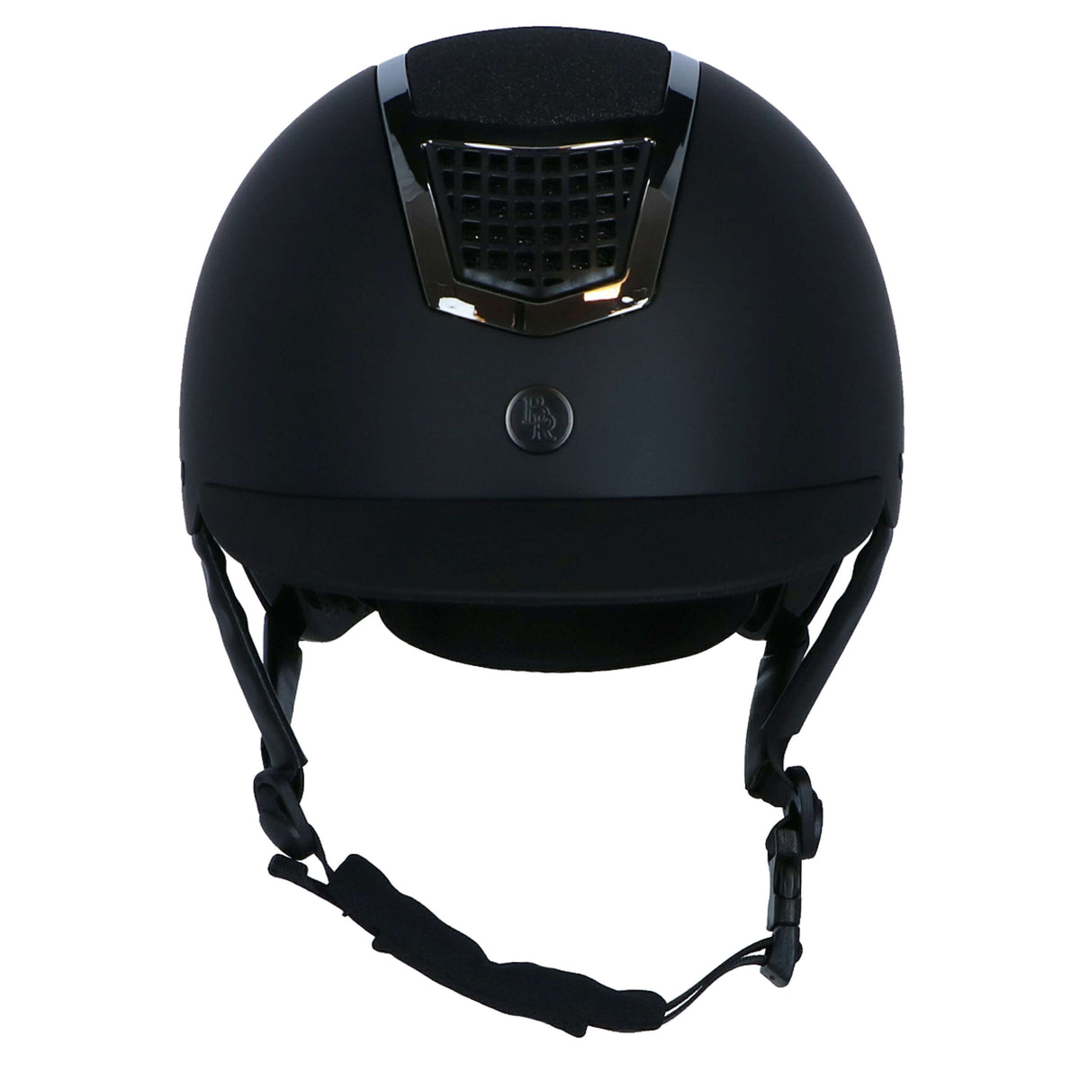 BR Casco da equitazione Lambda Nero/Canna di fucile