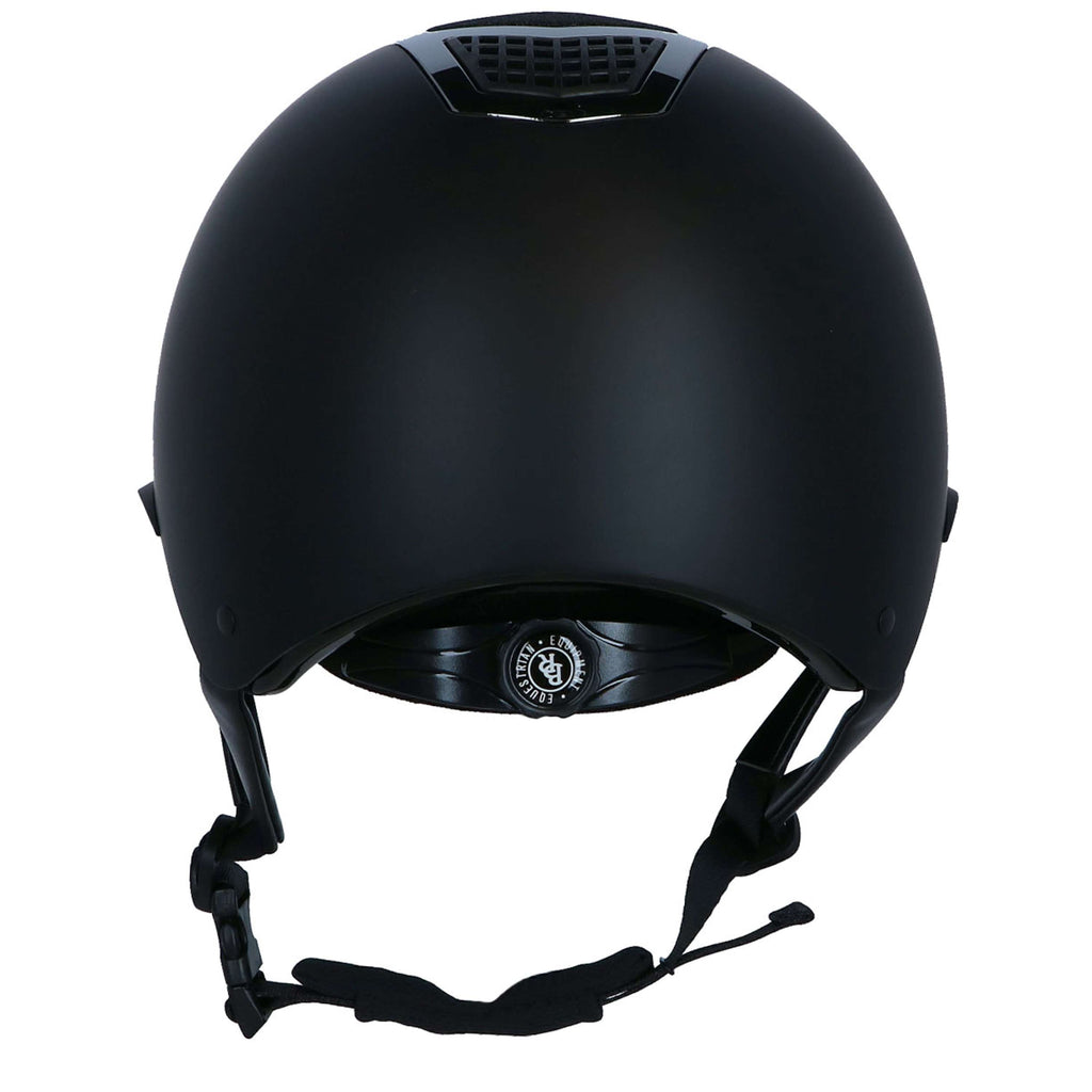 BR Casco da equitazione Lambda Plus Glitter Nero/Canna di fucile