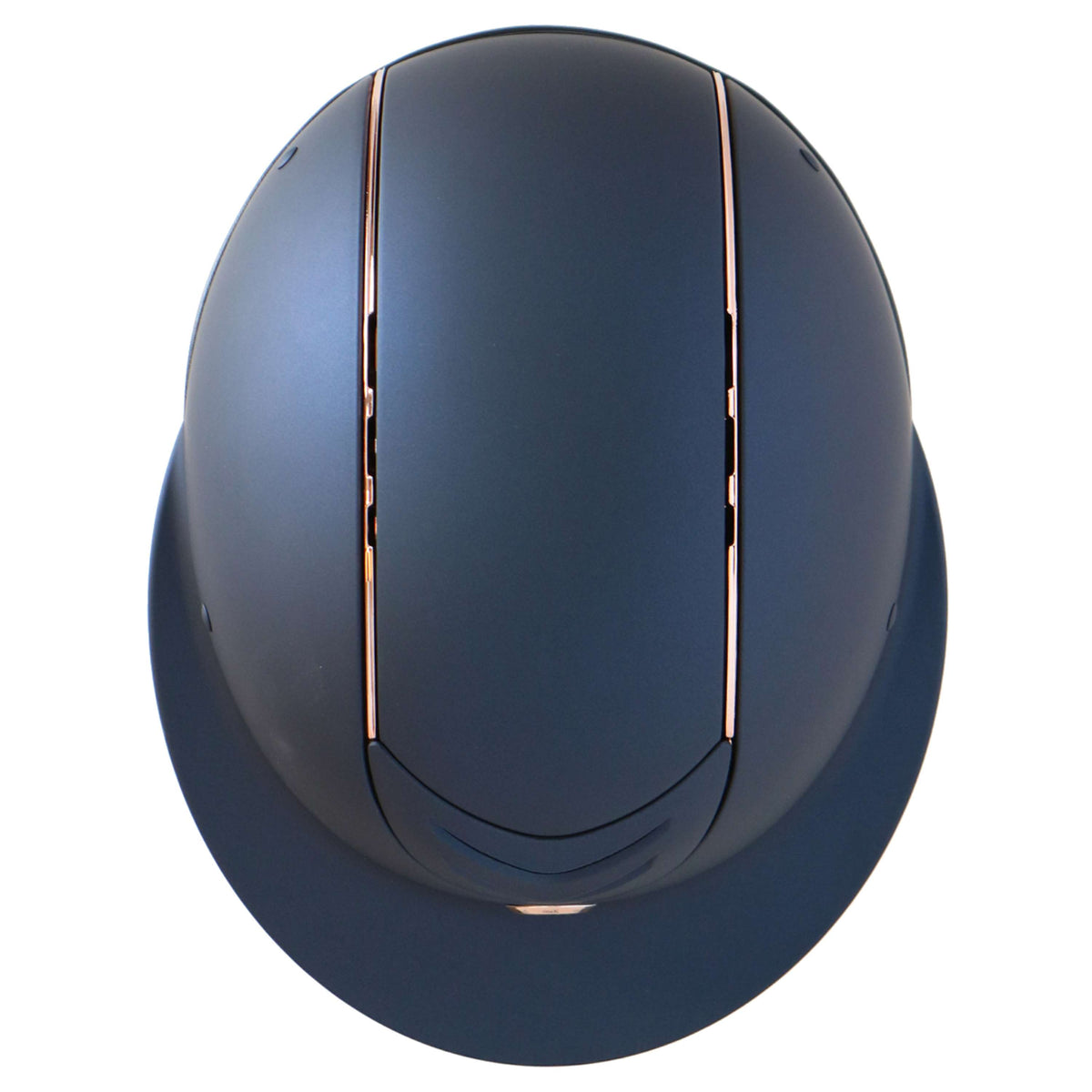 OneK Casco da equitazione Avancé Matt Linee Rosegold Navy