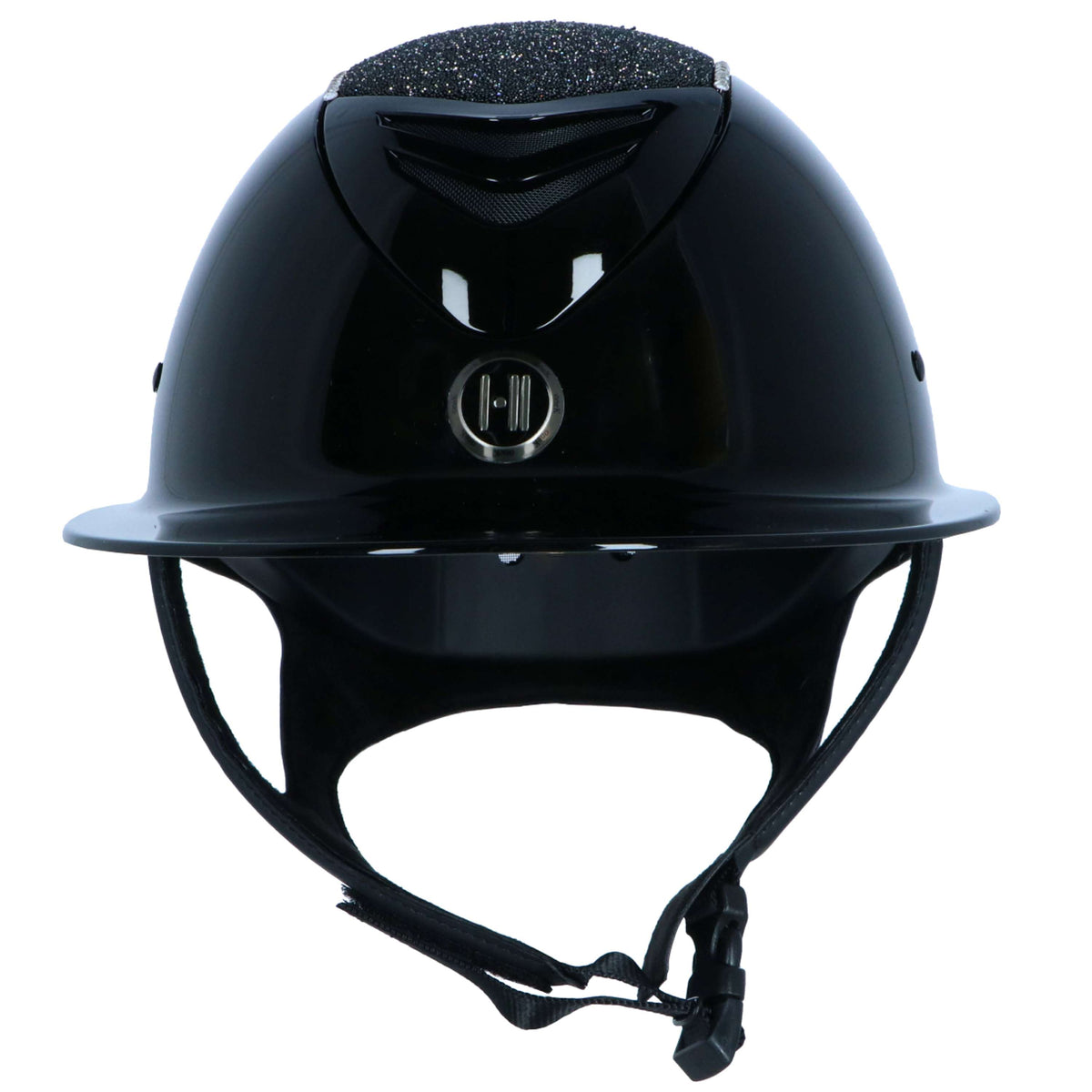 OneK Casco da equitazione Avancé Glossy Nero