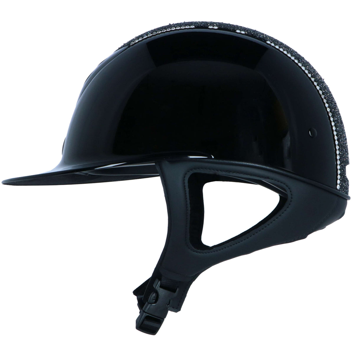 OneK Casco da equitazione Avancé Glossy Nero