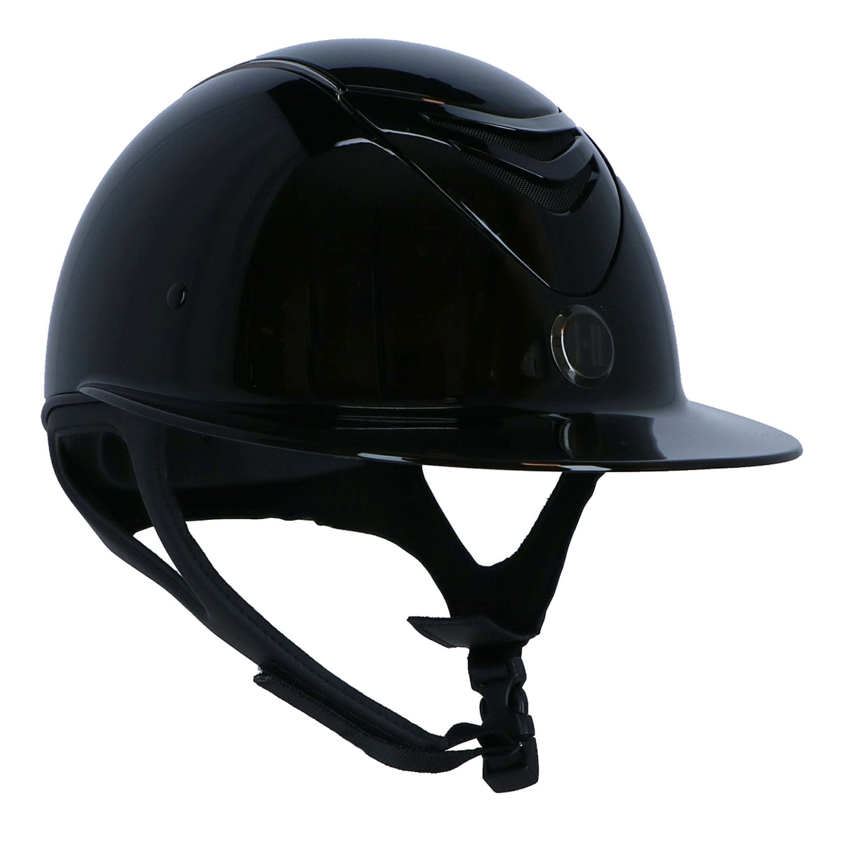 OneK Casco da equitazione Avancé Glossy Nero