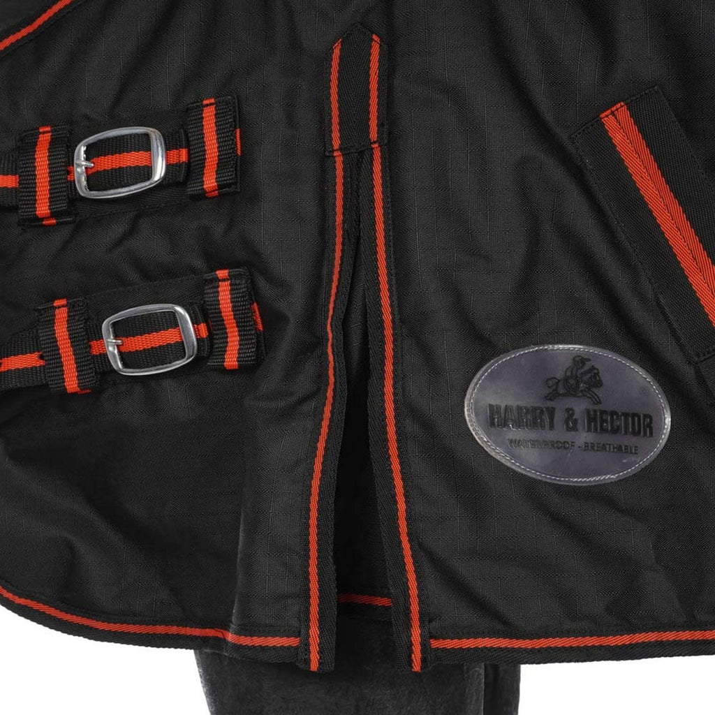 HB Tappeto da Esterno 300g Nero/Rosso