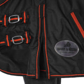 HB Tappeto da Esterno 300g Nero/Rosso