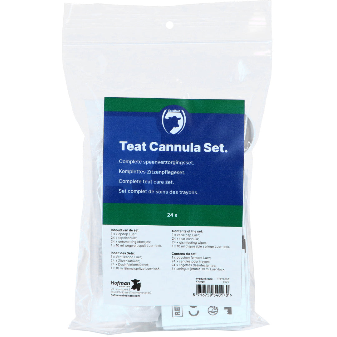 Excellent Set di cannule per capezzoli