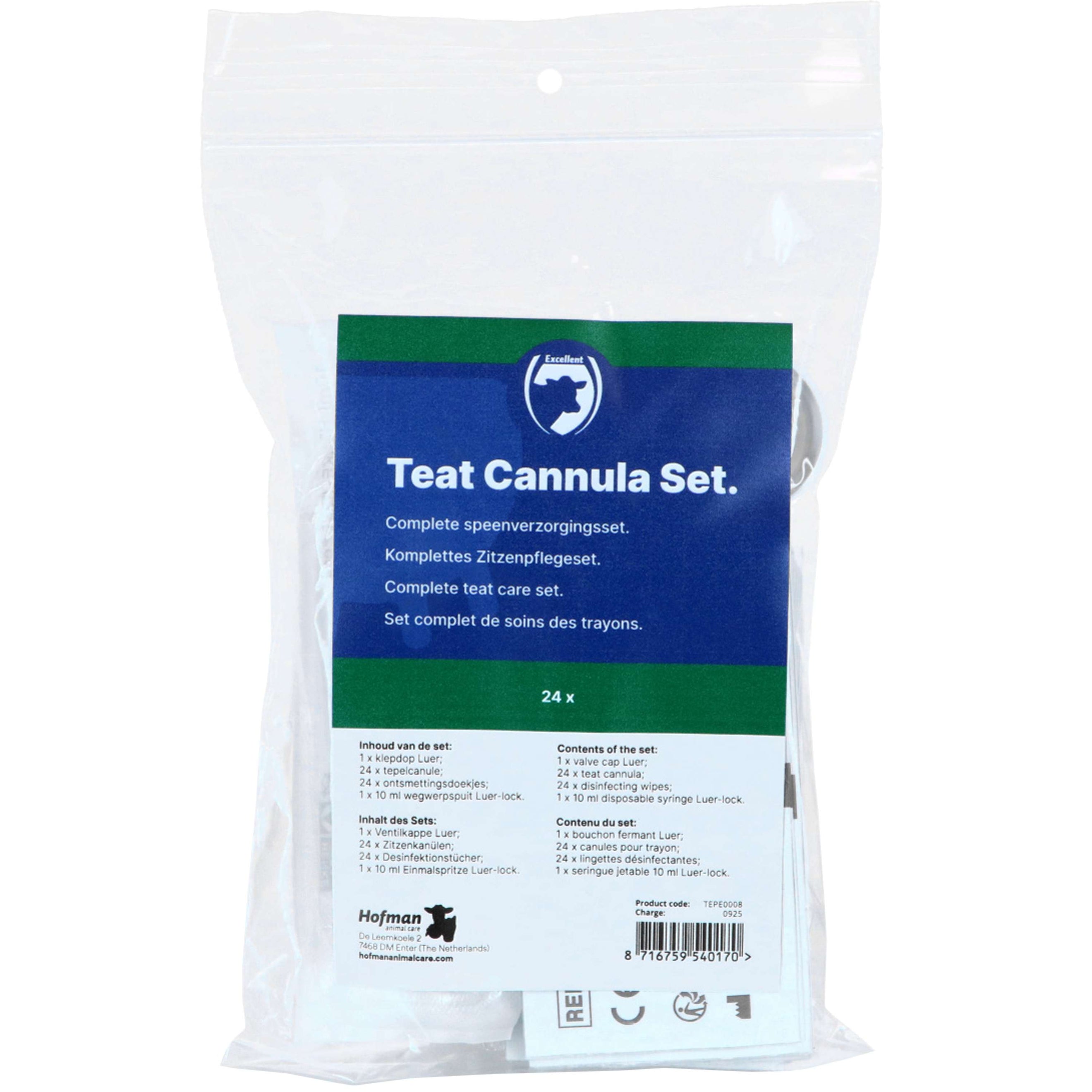 Excellent Set di cannule per capezzoli