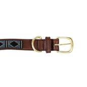 Kentucky Dogwear Halsband Perle Fatte a Mano Argento