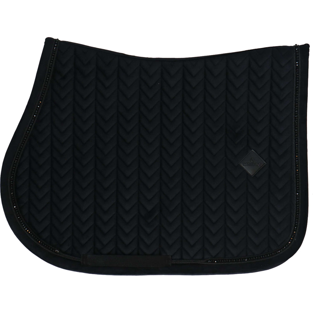 Kentucky Horsewear Sottosella Velvet Pearls Saltando Nero