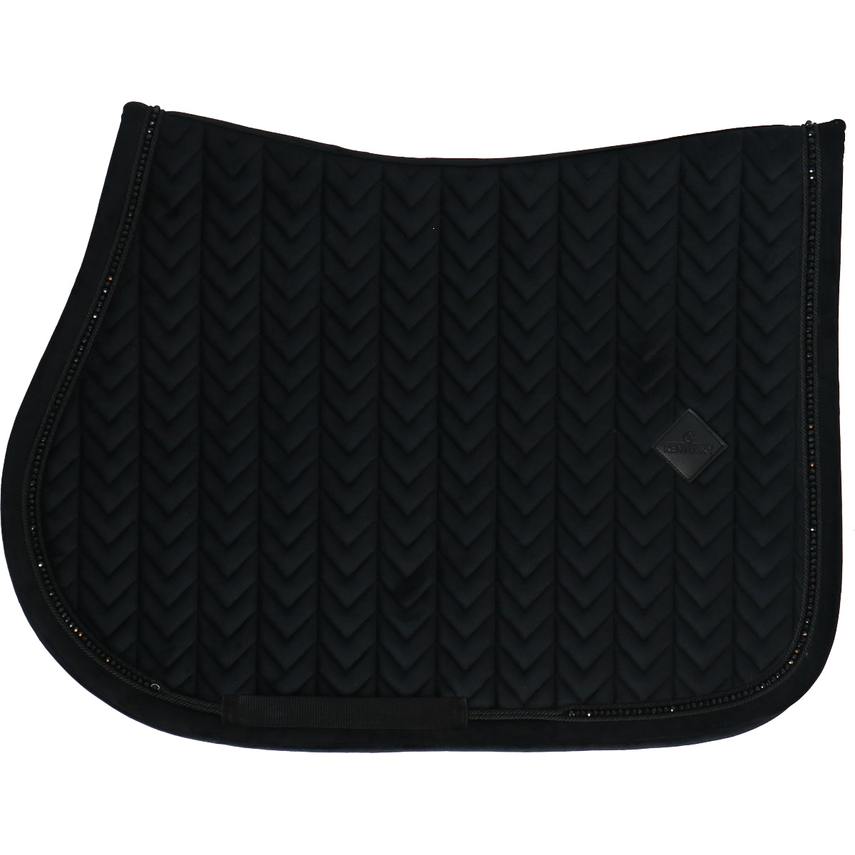 Kentucky Horsewear Sottosella Velvet Pearls Springen Nero