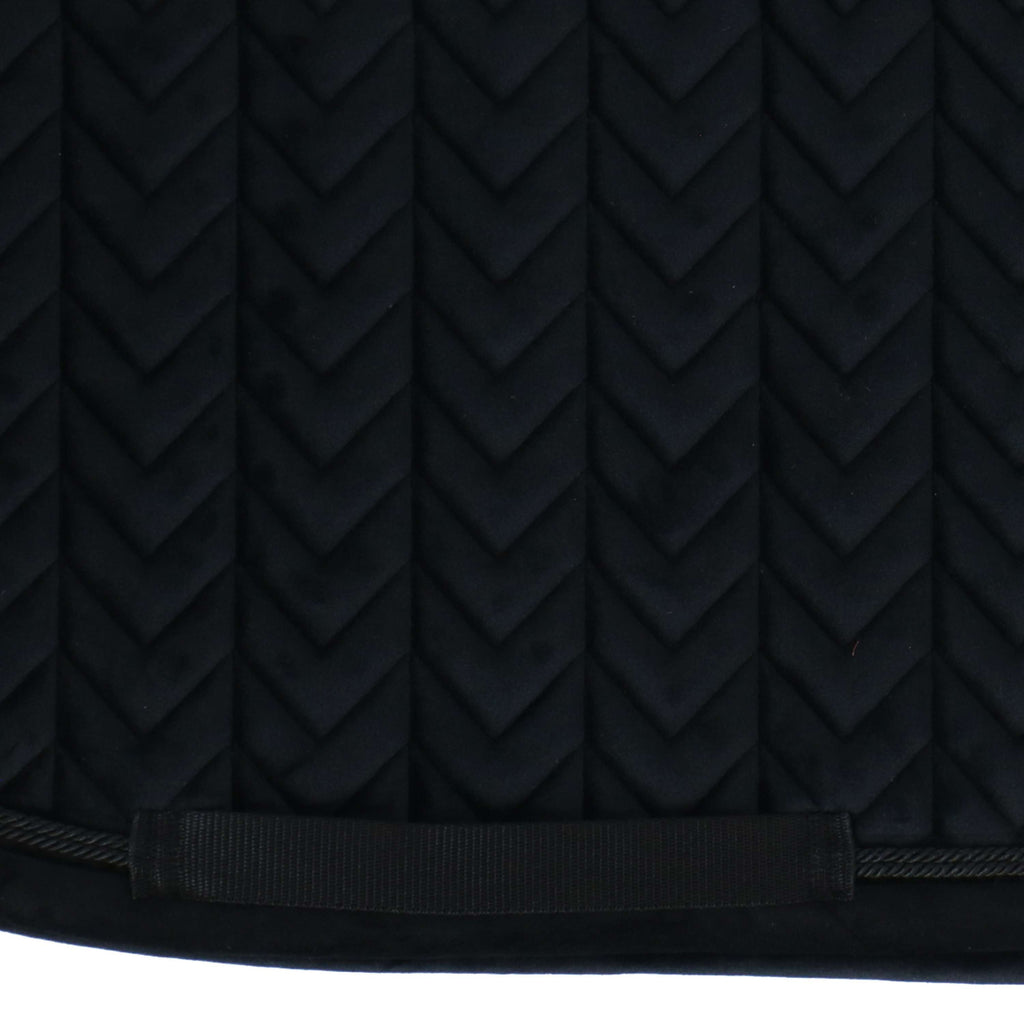 Kentucky Horsewear Sottosella Velvet Pearls Saltando Nero