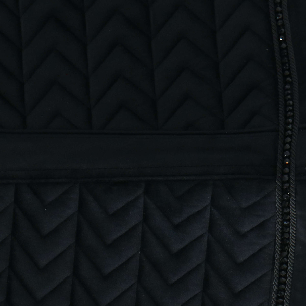 Kentucky Horsewear Sottosella Velvet Pearls Springen Nero