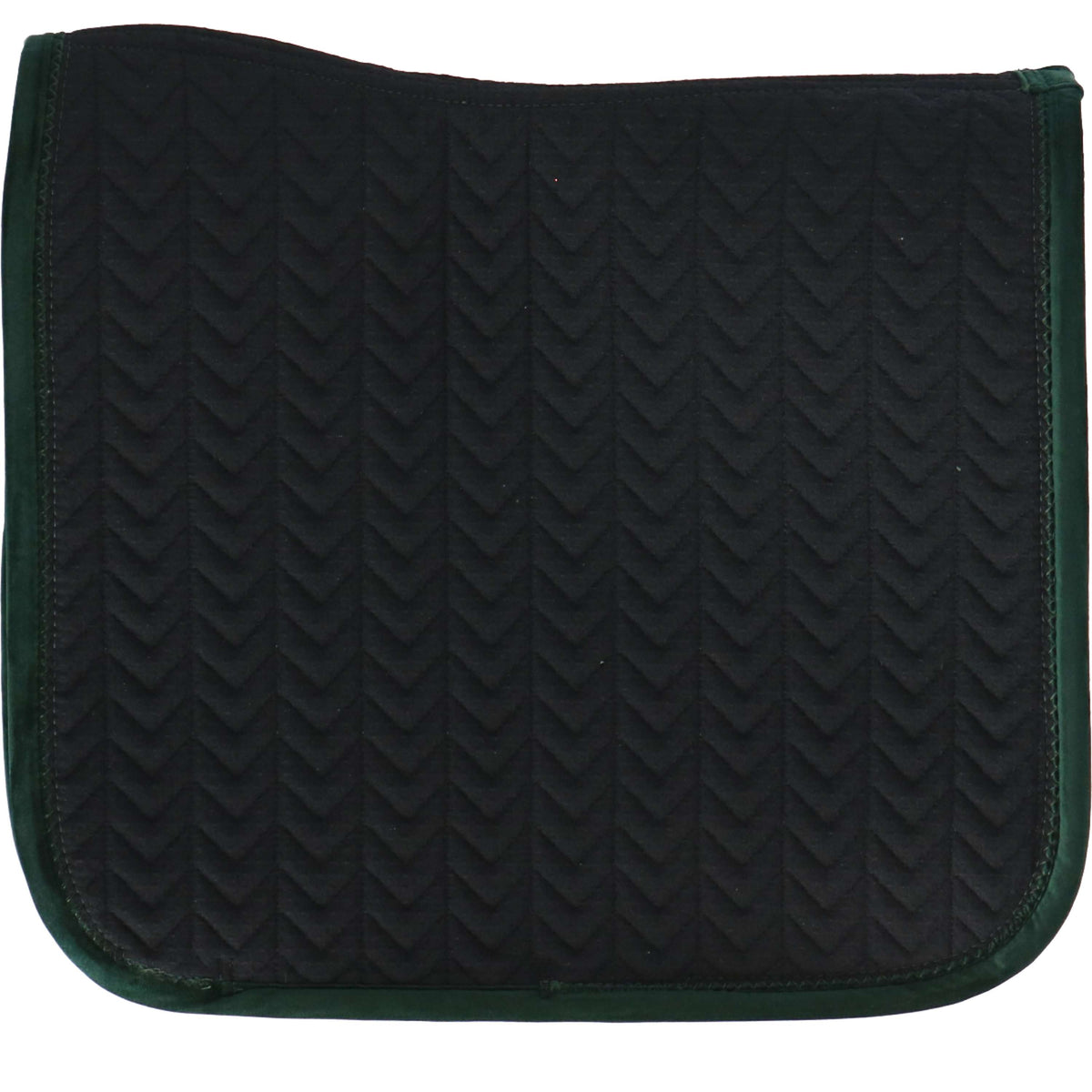 Kentucky Horsewear Sottosella Velvet Pearls Dressage Pine Green