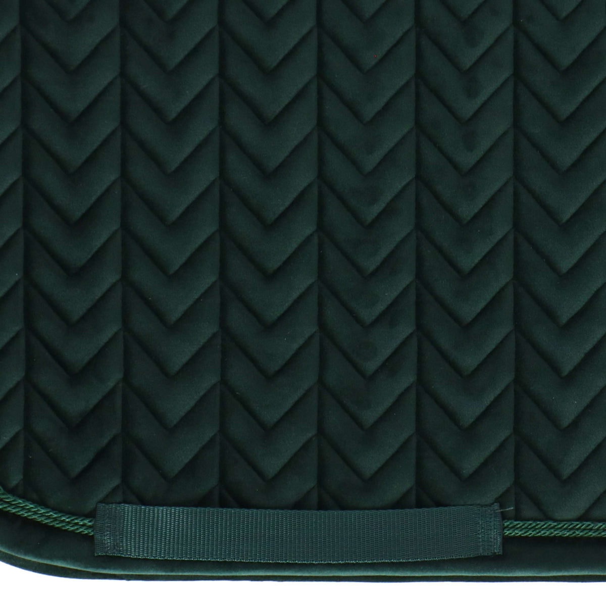 Kentucky Horsewear Sottosella Velvet Pearls Dressage Pine Green