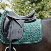 Kentucky Horsewear Sottosella Velvet Pearls Dressage Pine Green