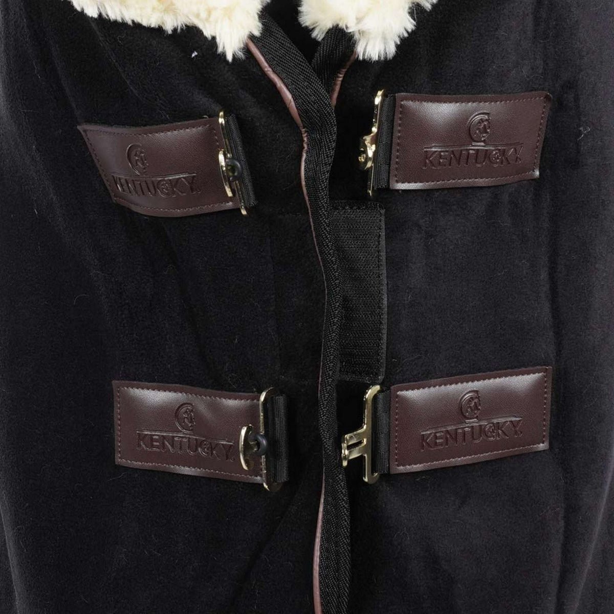 Kentucky Horsewear Coperta antisudore Show Fleece Heavy Nero