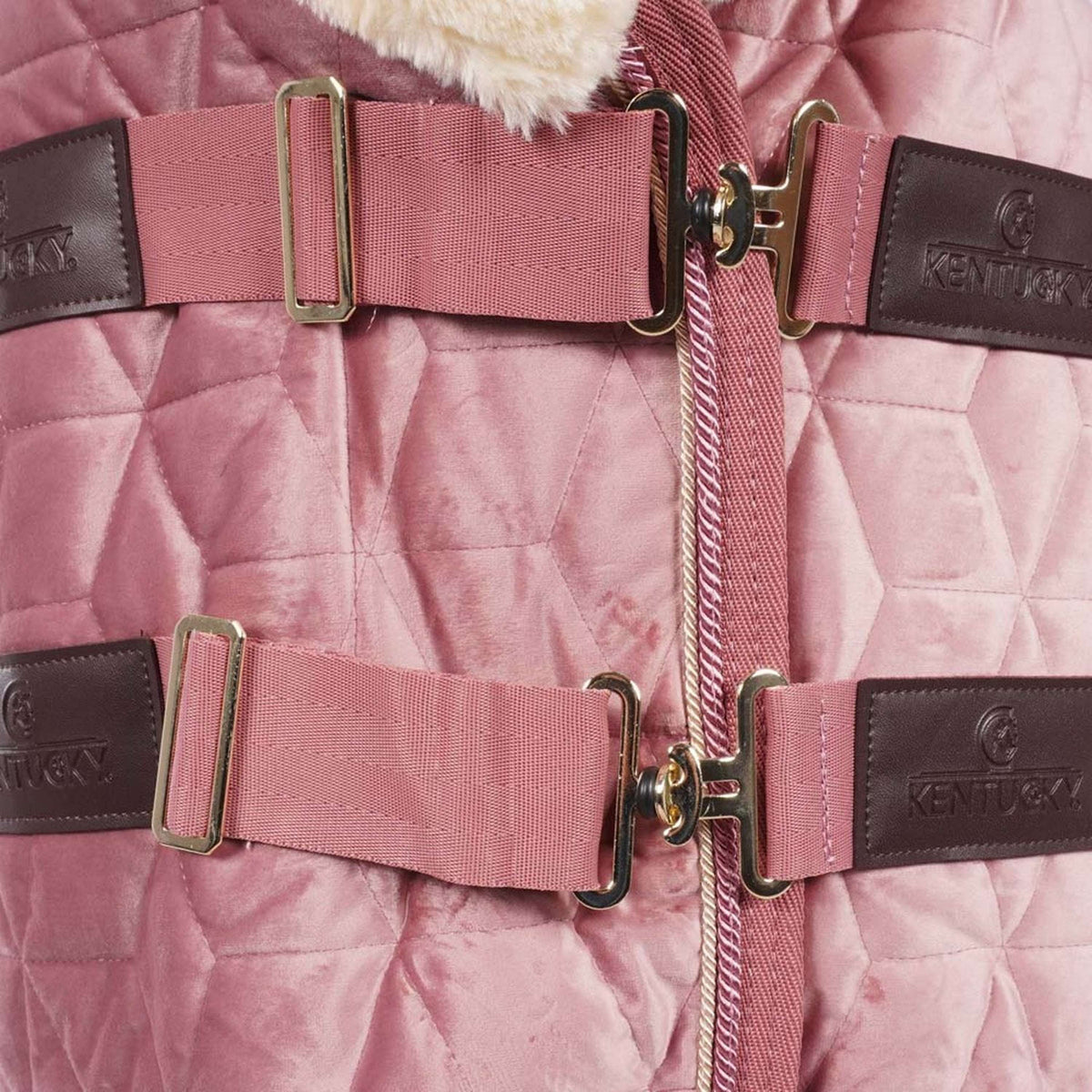 Kentucky Horsewear Coperta da esposizione Velvet Rosa antico