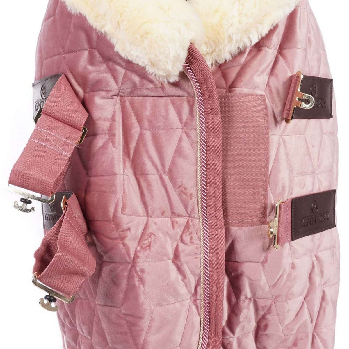 Kentucky Horsewear Coperta da esposizione Velvet Rosa antico