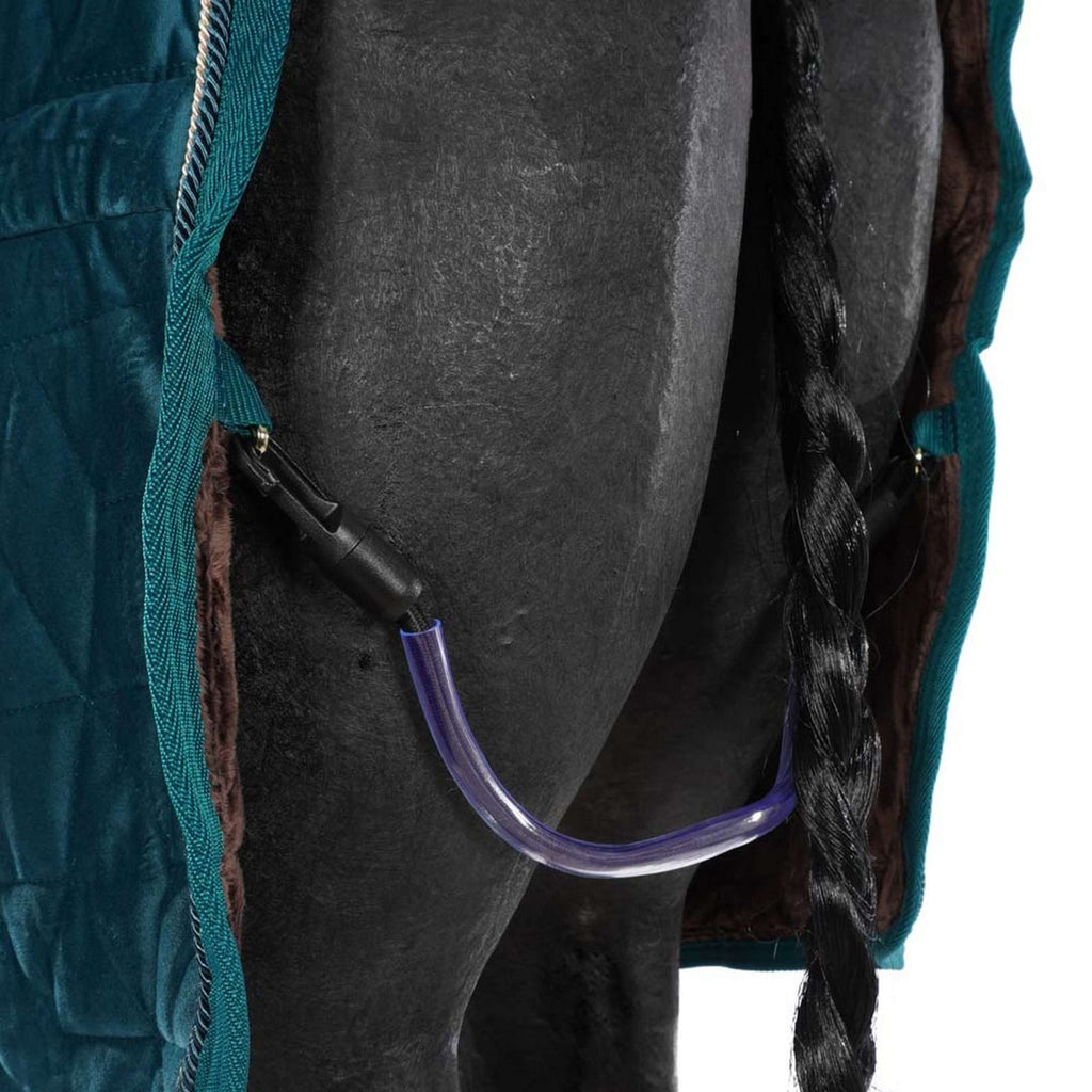 Kentucky Horsewear Coperta da esposizione Velvet Smeraldo