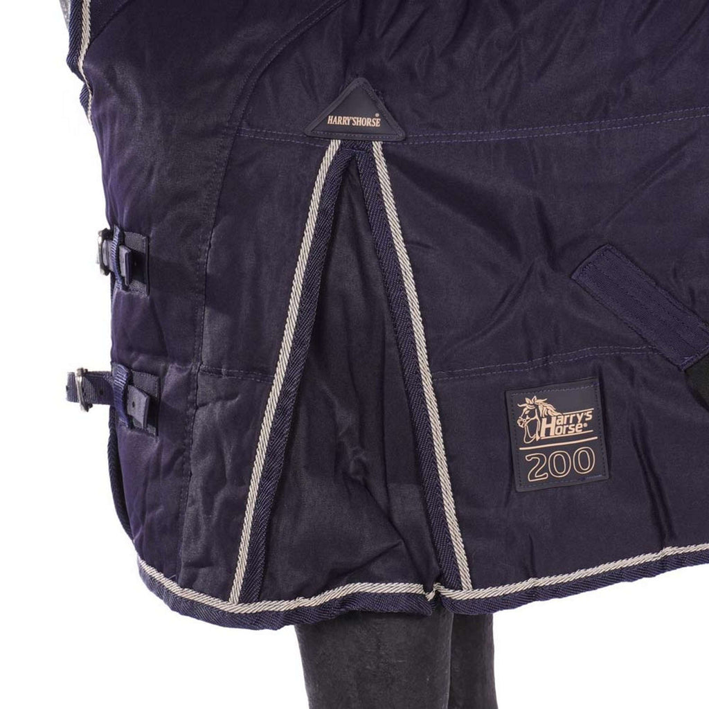 Harry's Horse Coperta da scuderia Highliner 200 g Navy