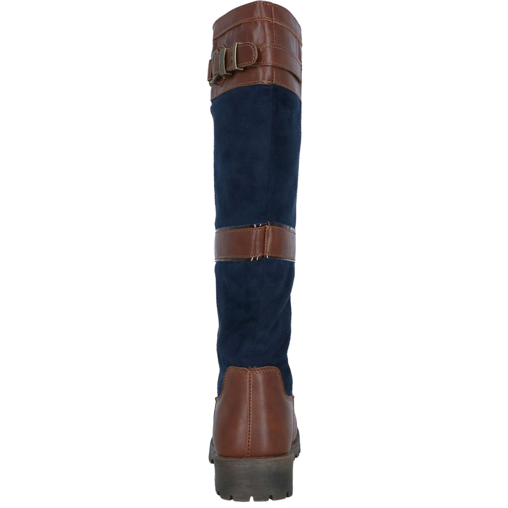 HKM Stivali Invernali Meghan Blu scuro/marrone