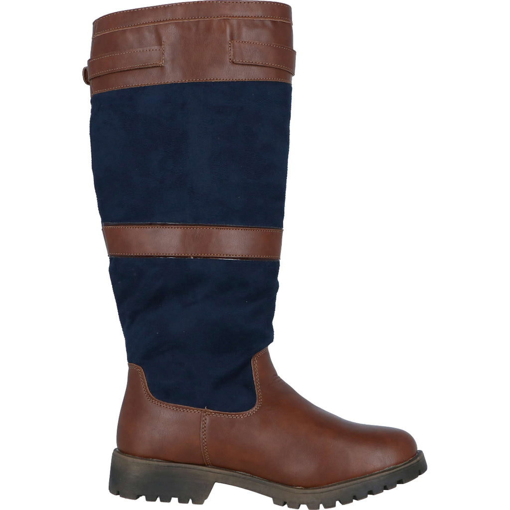 HKM Stivali Invernali Meghan Blu scuro/marrone