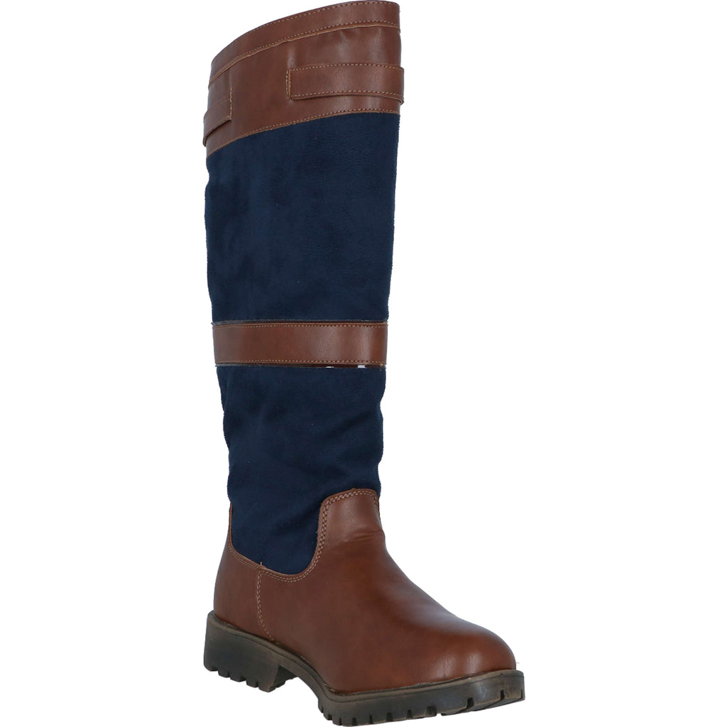 HKM Stivali Invernali Meghan Blu scuro/marrone