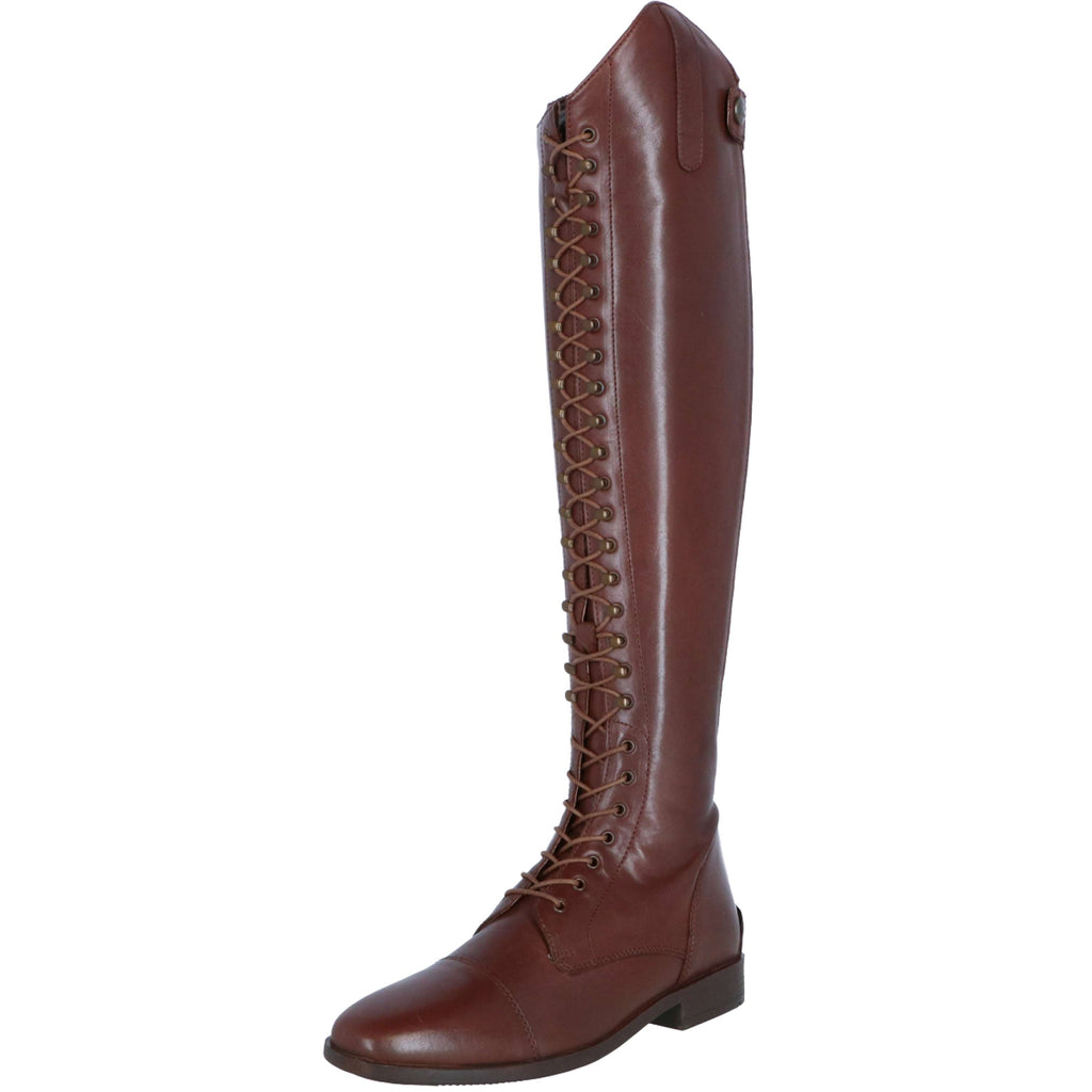 HKM Stivali da Equitazione Elegant Lace Lang Marrone