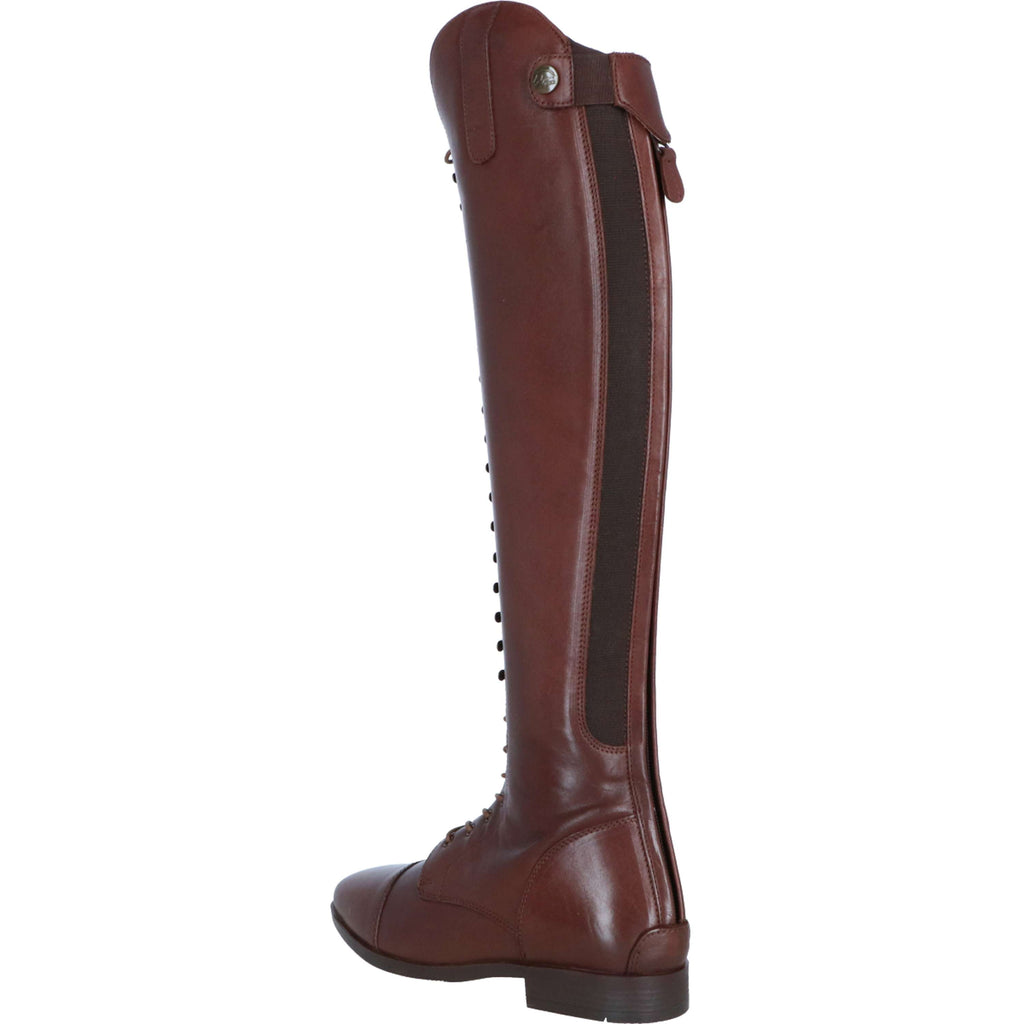 HKM Stivali da Equitazione Elegant Lace Lang Marrone
