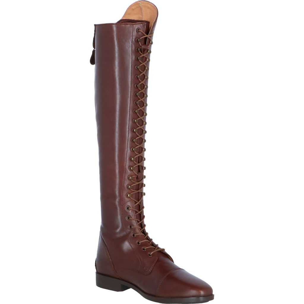 HKM Stivali da Equitazione Elegant Lace Lang Marrone