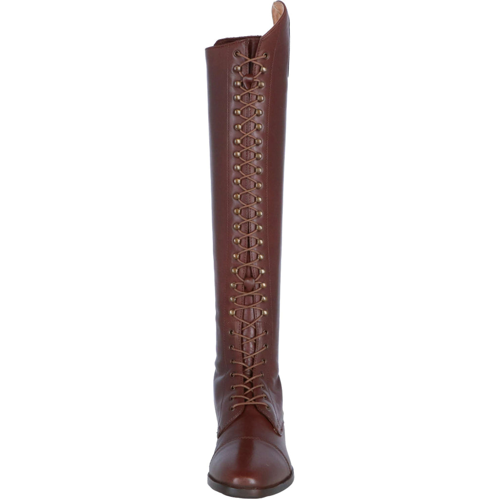 HKM Stivali da Equitazione Elegant Lace Lang Marrone