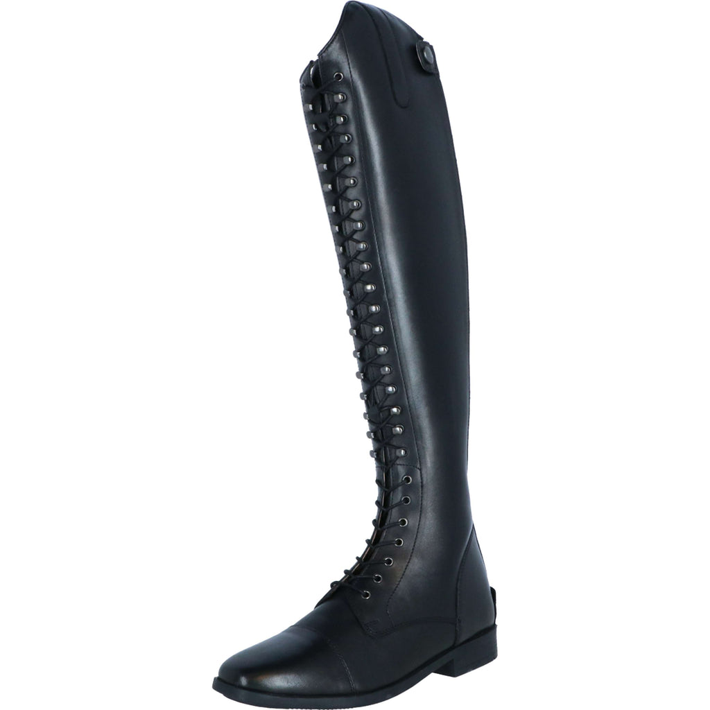 HKM Stivali da Equitazione Elegant Lace Lang Nero