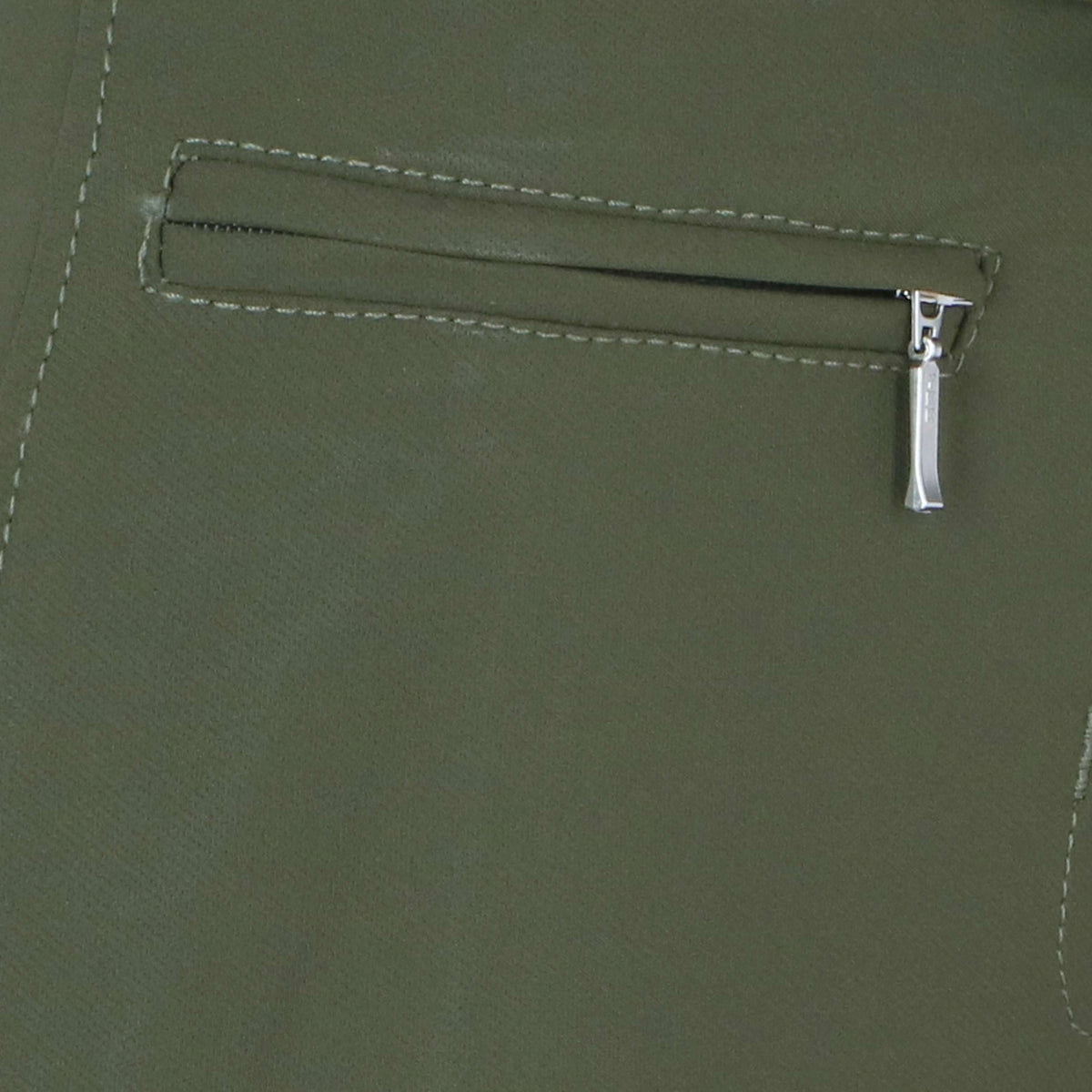 HKM Pantaloni da Equitazione Liv High Waist Silicon Full Grip Verde scuro