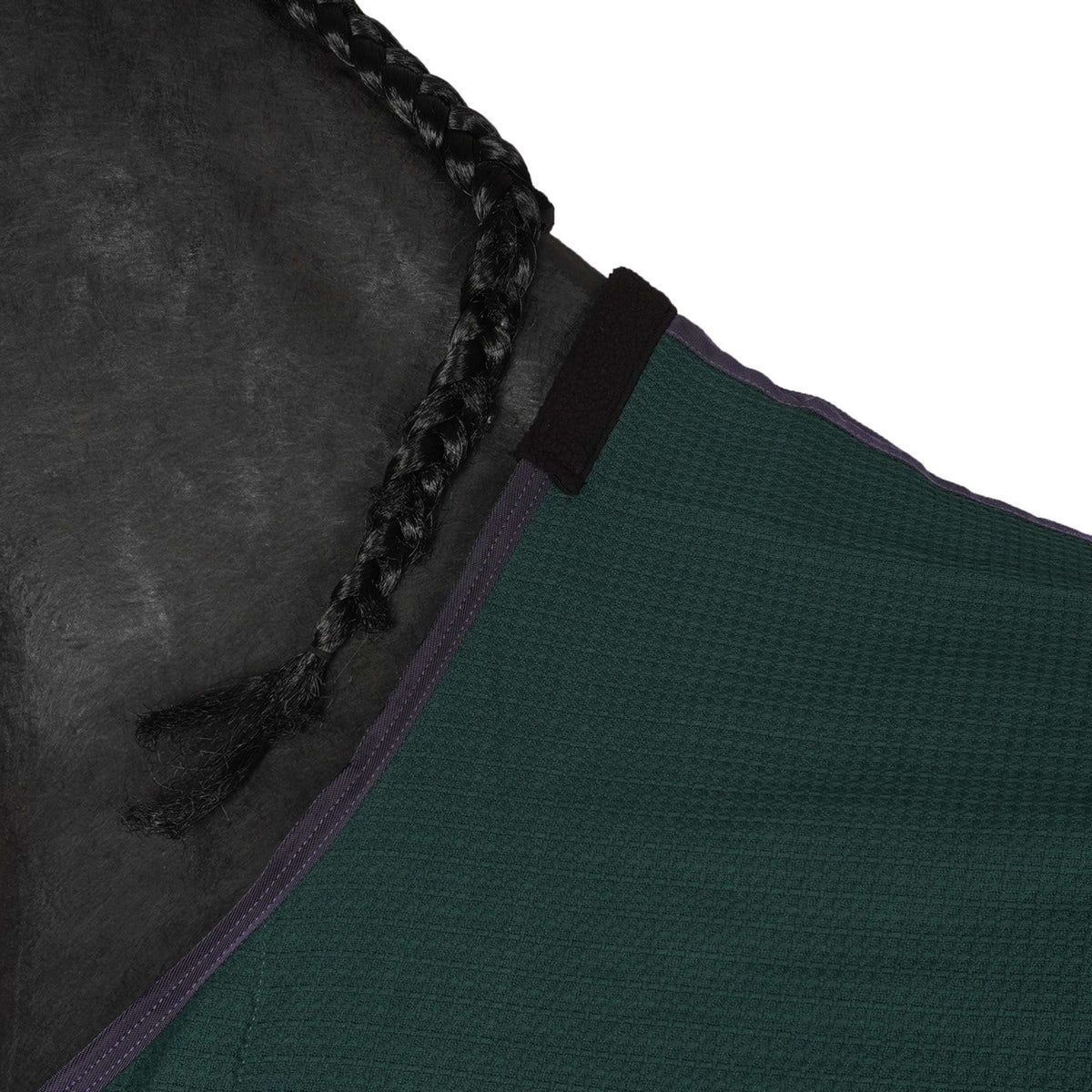 HKM Coperta da scuderia Oakland Waffeloptik Verde scuro