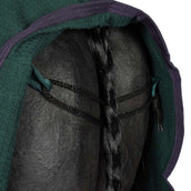 HKM Coperta da scuderia Oakland Waffeloptik Verde scuro