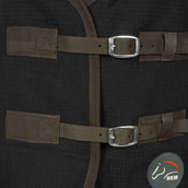 HKM Coperta da scuderia Oakland Waffeloptik Nero