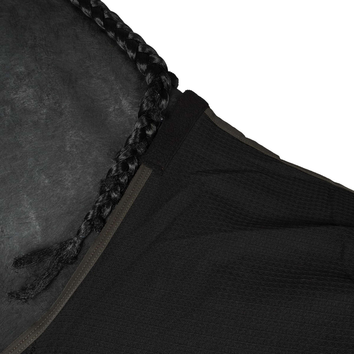 HKM Coperta da scuderia Oakland Waffeloptik Nero