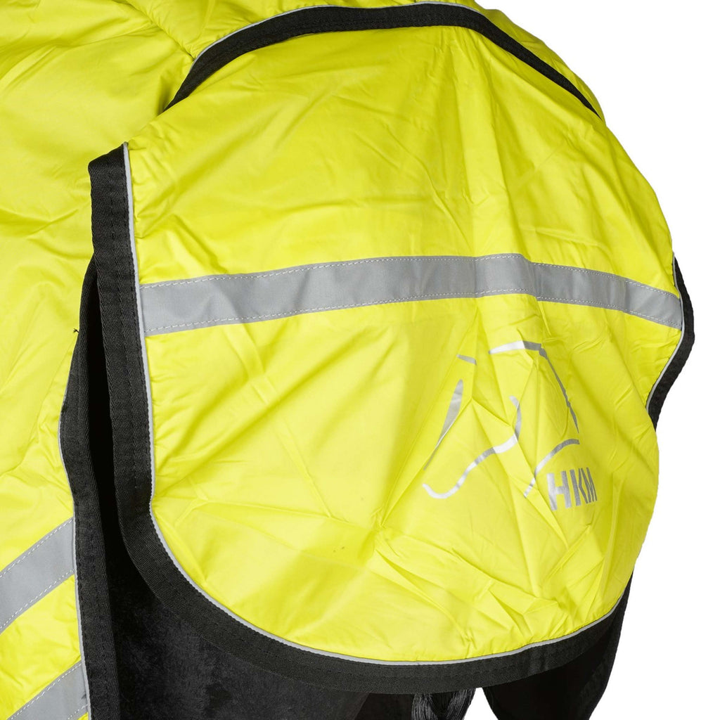 HKM Coperta da esercizio Reflective Giallo neon