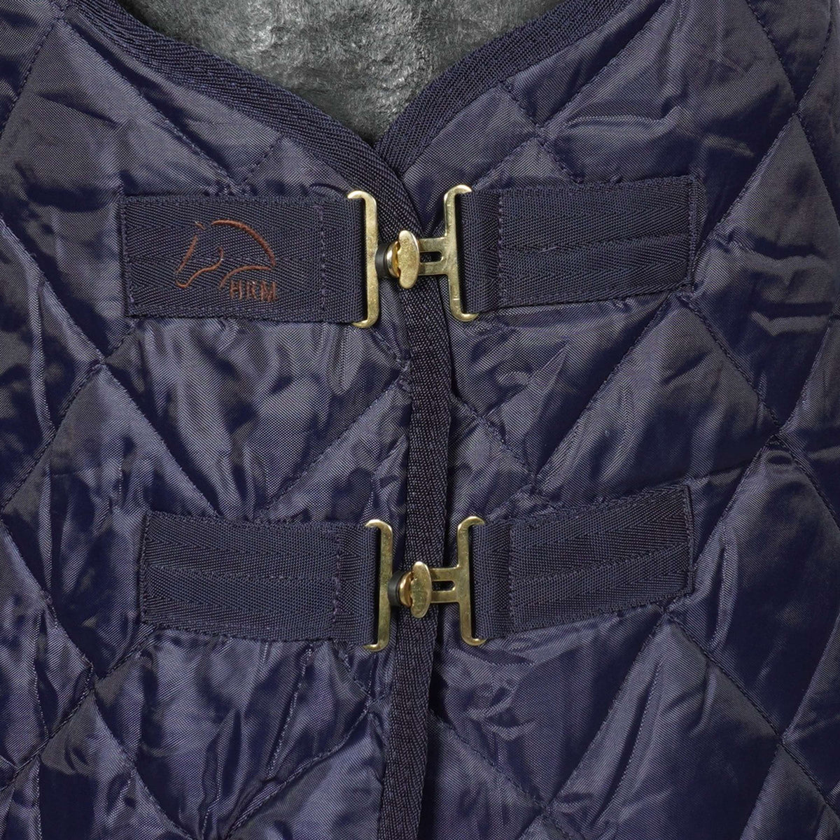 HKM Coperta da scuderia Winter Blu scuro