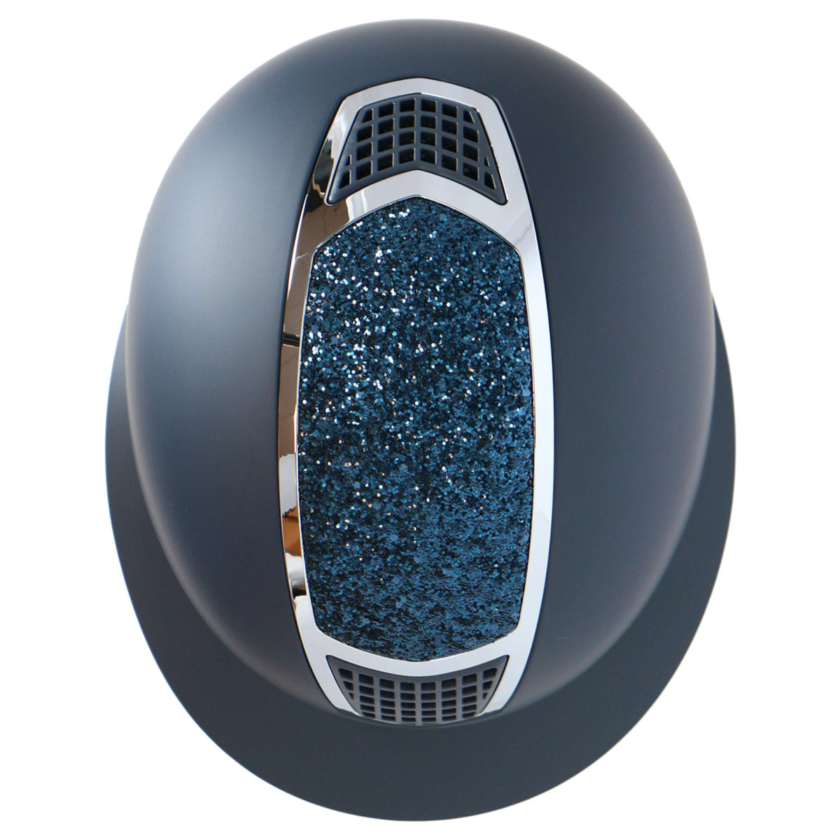 HKM Cappellino Glamour Shield Blu scuro/Argento