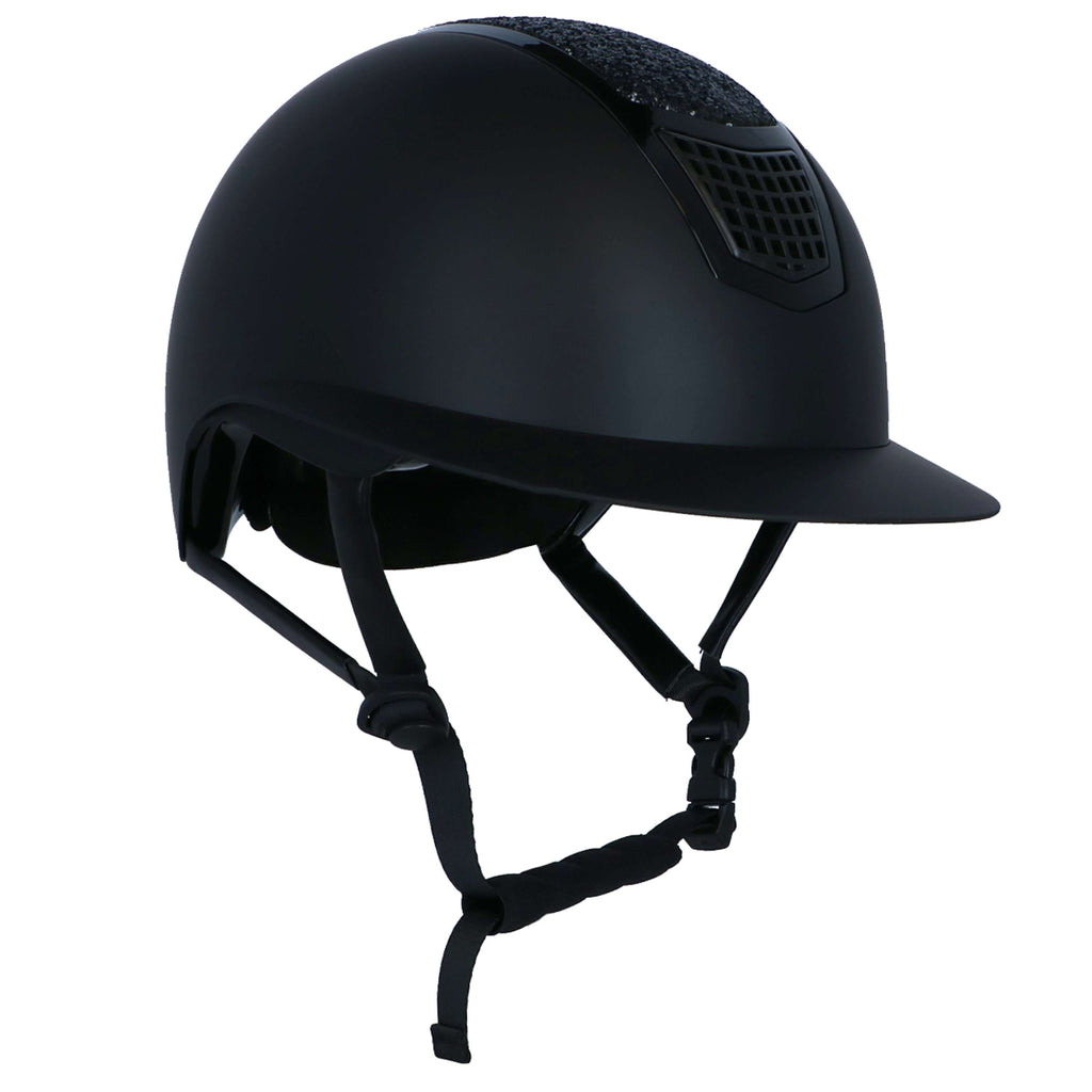 HKM Casco da equitazione Glamour Shield Nero