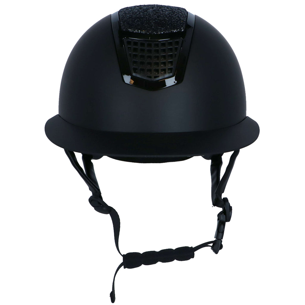 HKM Casco da equitazione Glamour Shield Nero
