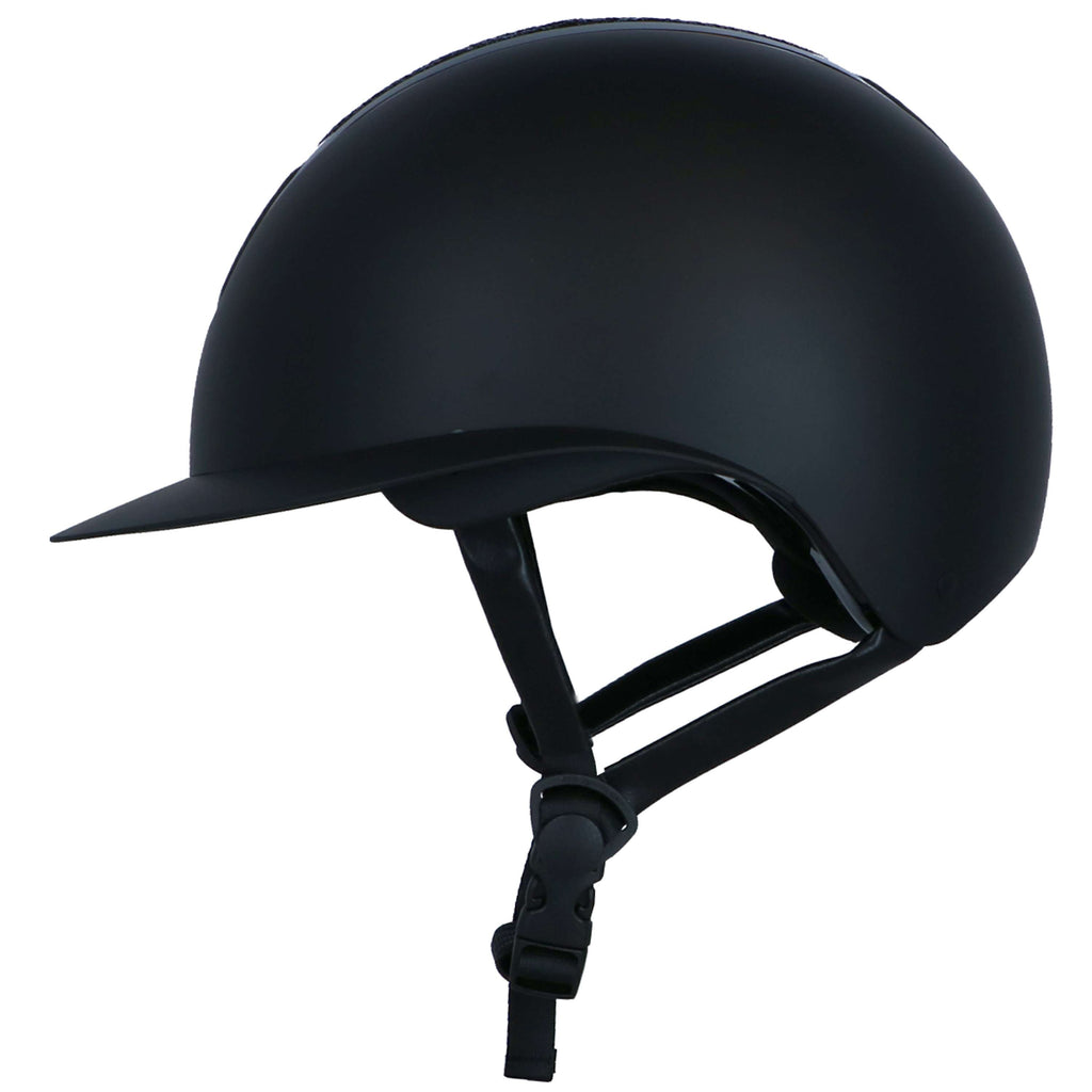 HKM Casco da equitazione Glamour Shield Nero