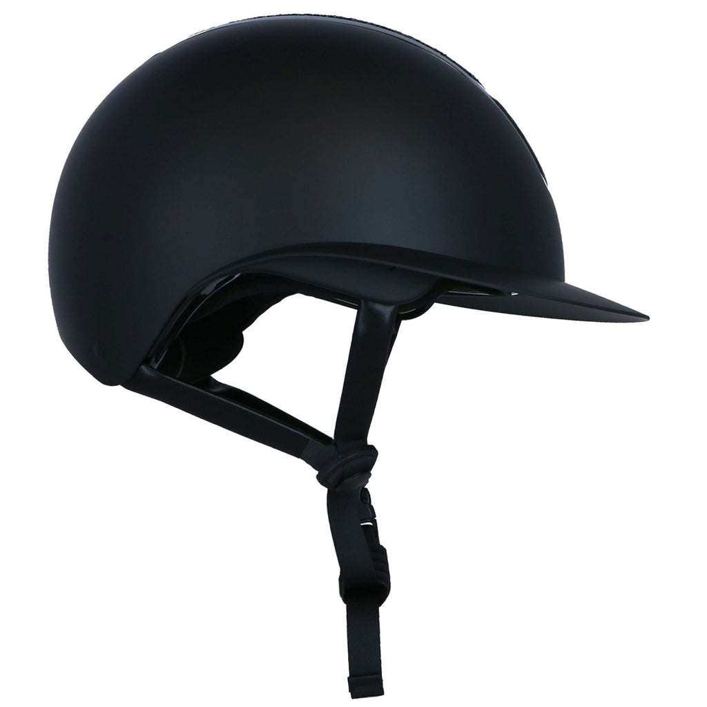 HKM Casco da equitazione Glamour Shield Nero