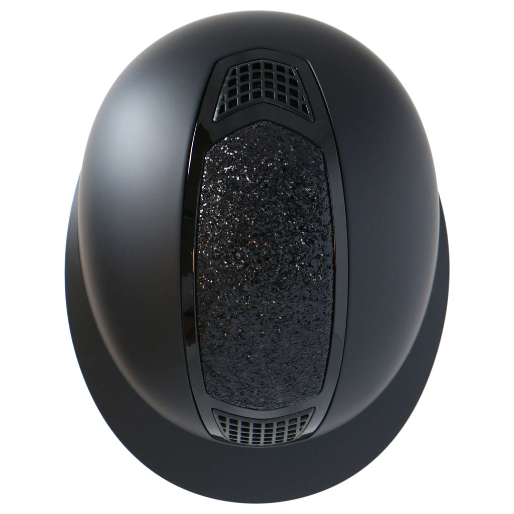 HKM Casco da equitazione Glamour Shield Nero