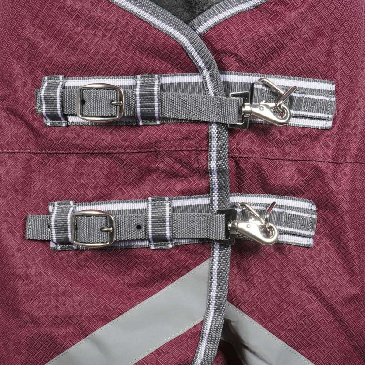 Weatherbeeta Coperta Invernale Comfitec Plus Dynamic II Detach-A-Neck Medium/Lite Marrone/Grigio/Bianco
